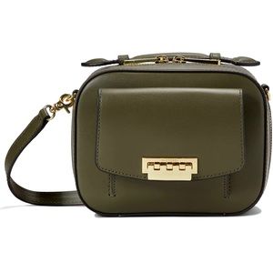 ZAC Zac Pose Earthette Leather Crossbody Bag in Autumn Moss - NWOT